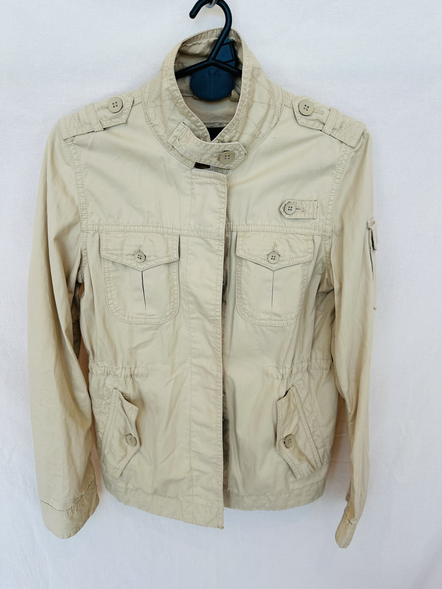 CAMPERA GABARDINA BEIGE GAP (XS)