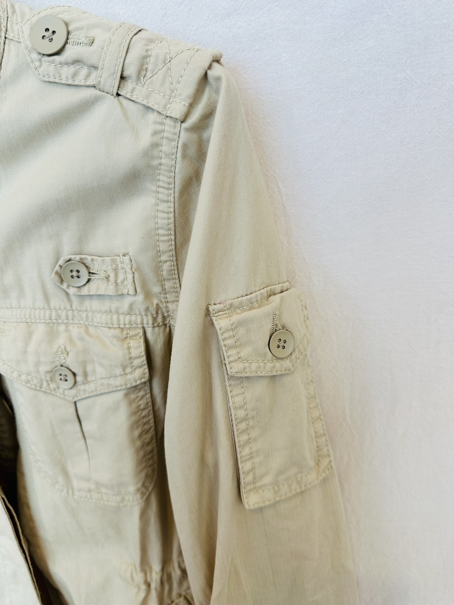 CAMPERA GABARDINA BEIGE GAP (XS) - Imagen 3