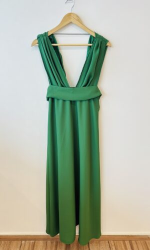 VESTIDO DE FIESTA VERDE PRISHA (M)