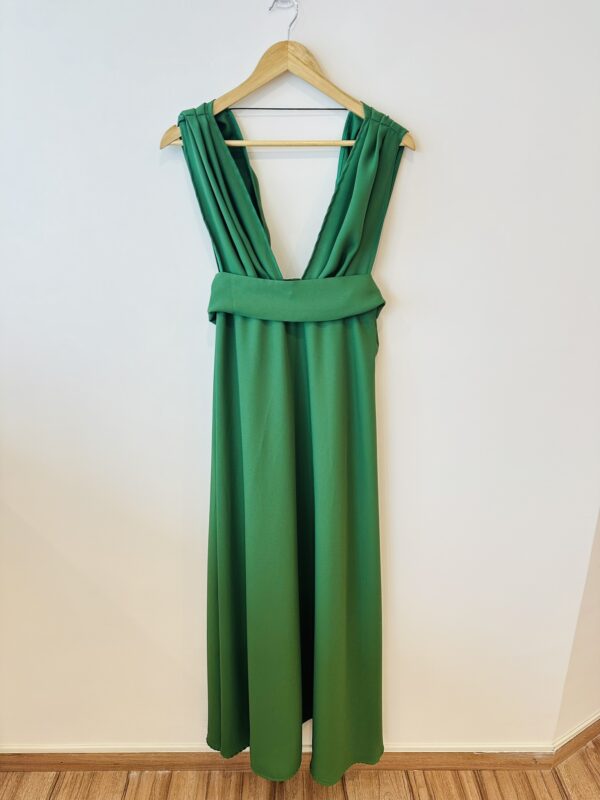 VESTIDO DE FIESTA VERDE PRISHA (M)