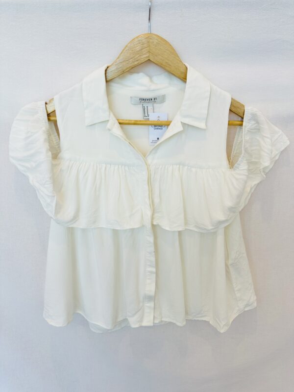 BLUSA PUPERA FOREVER 21 (M)