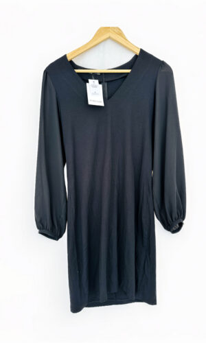 VESTIDO NUEVO CON ETIQUETA  PORTSAID NEGRO  (M)