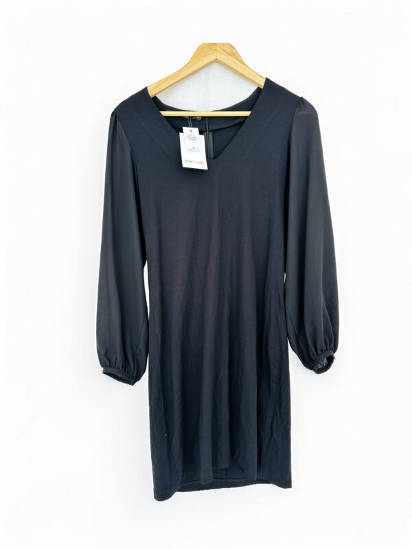 VESTIDO NUEVO CON ETIQUETA  PORTSAID NEGRO  (M)