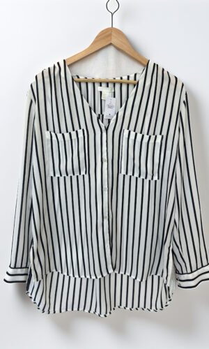 CAMISA RAYADA BYN H&M (M)