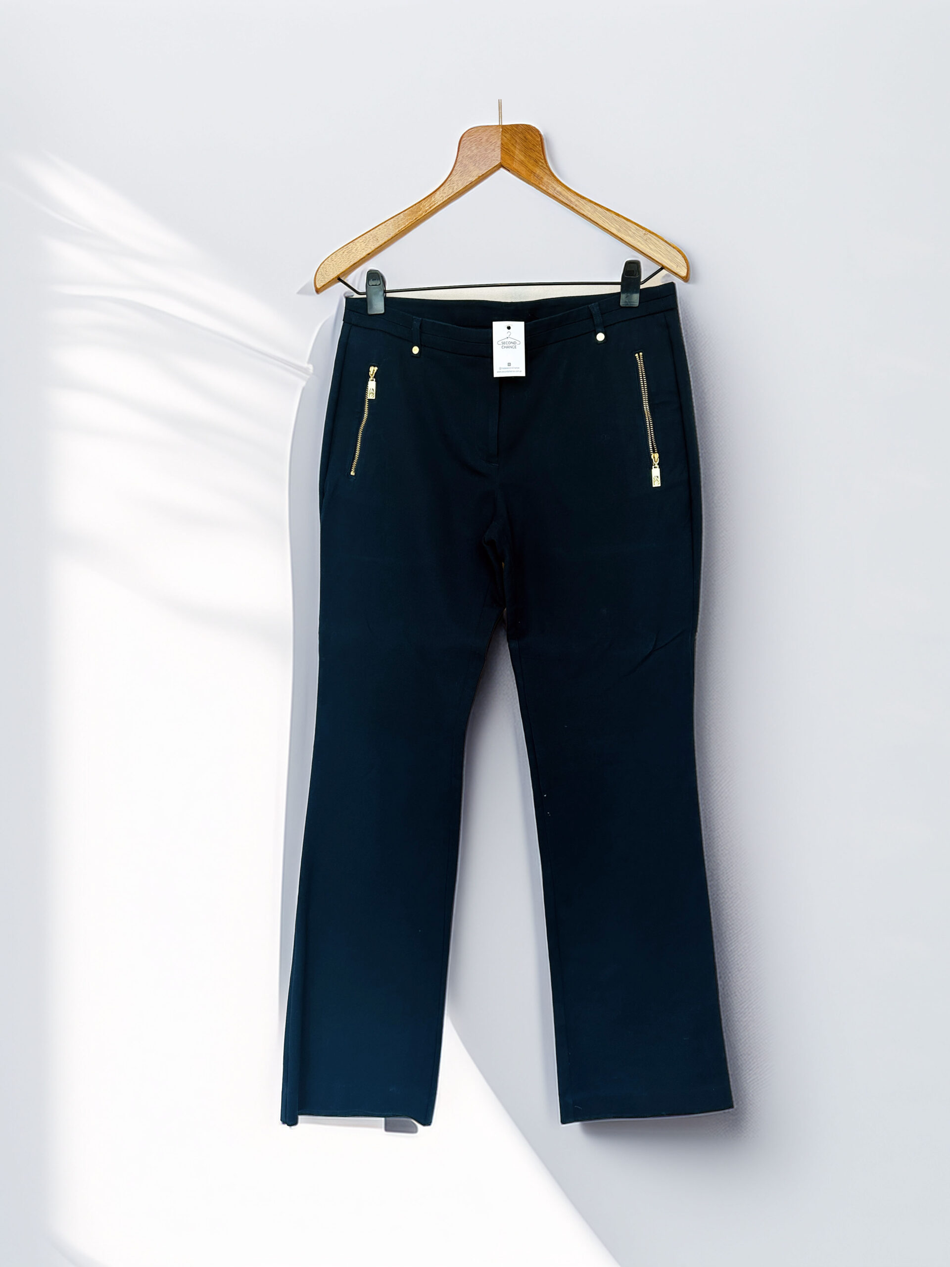 PANTALON DE VESTIR AZUL ANNE KLEIN (M)