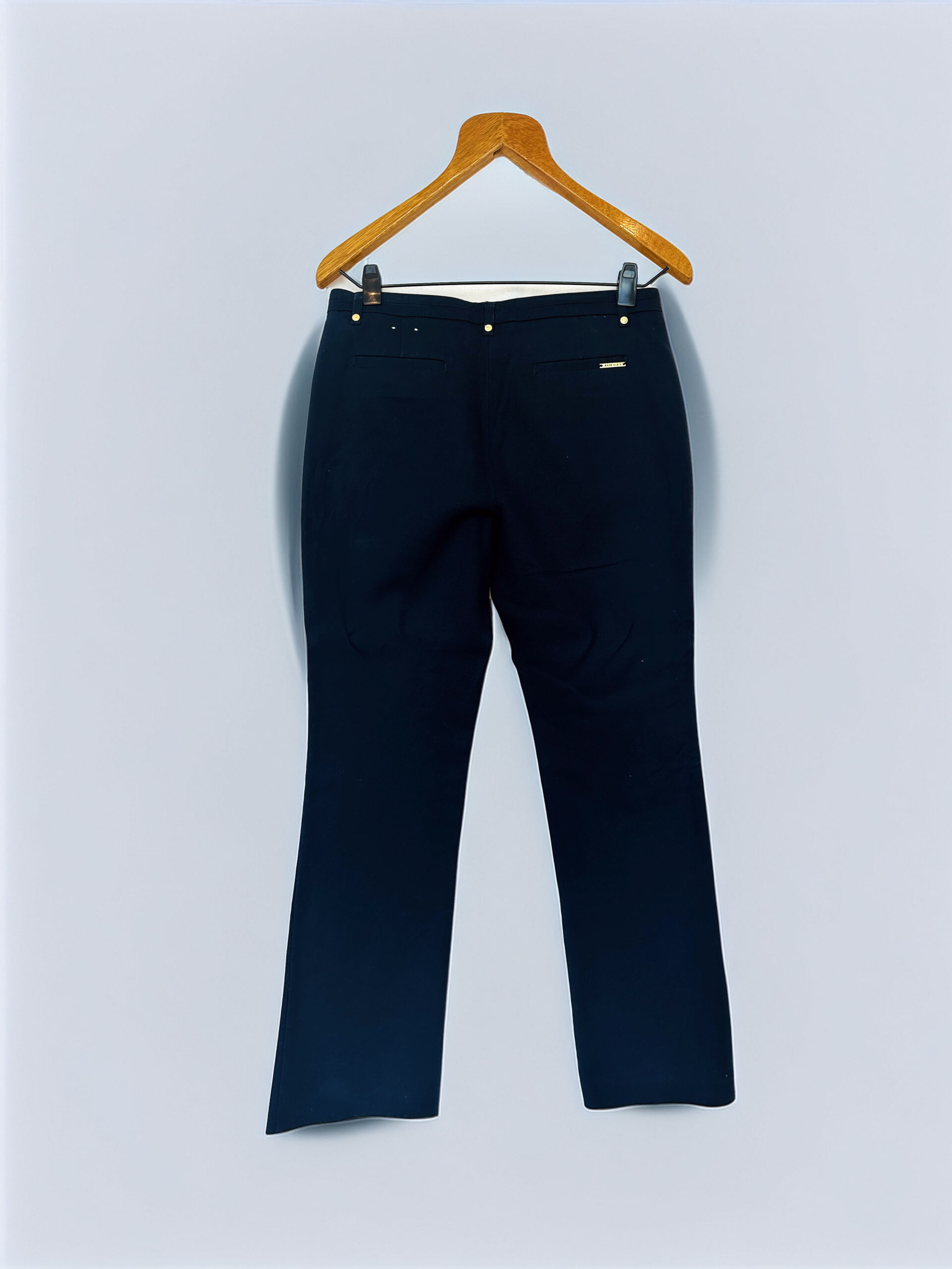 PANTALON DE VESTIR AZUL ANNE KLEIN (M) - Imagen 2