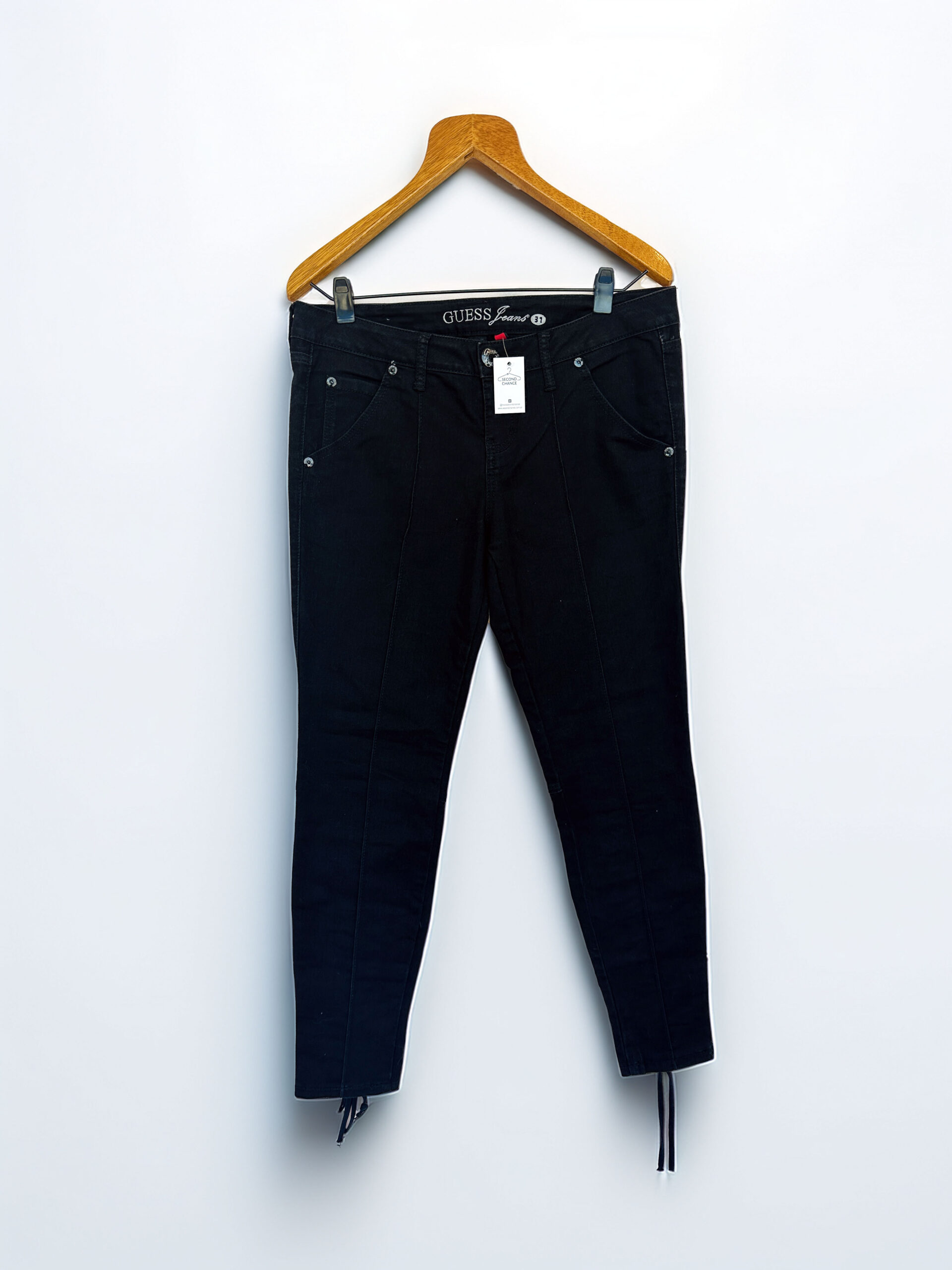 JEAN NEGRO SKINNY GUESS (XL)