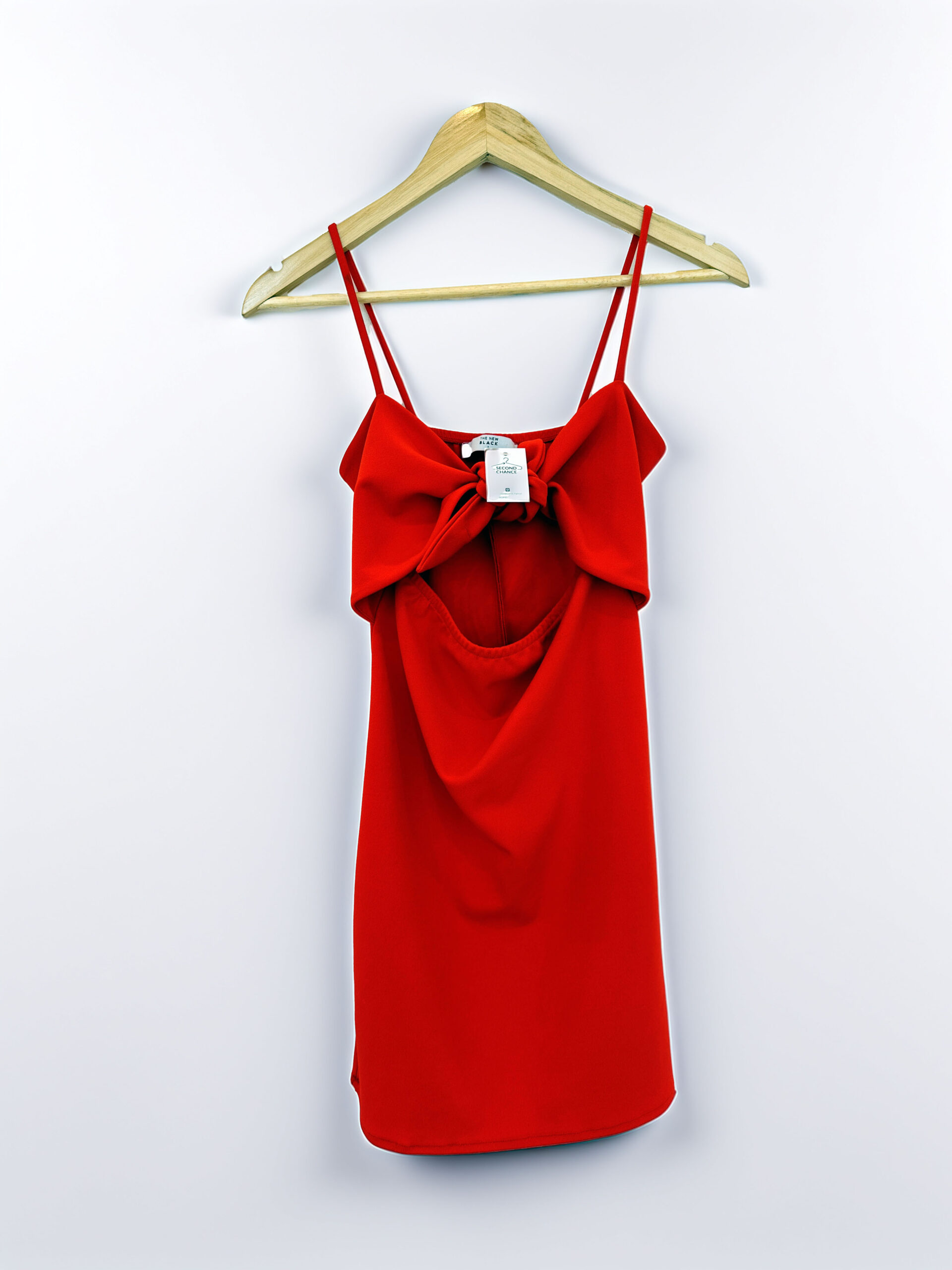 VESTIDO CORTO ROJO THE NEW BLACK (S)