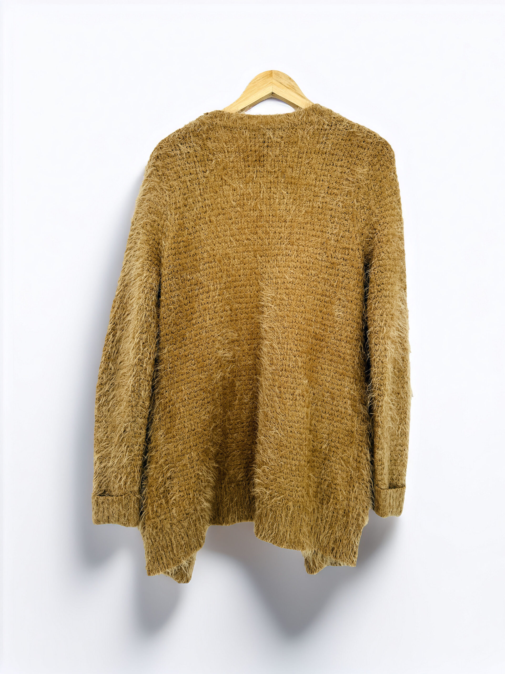 CARDIGAN PELUDITO MOKA FOREVER 21 (M) - Imagen 2