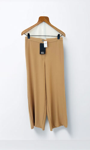 PANTALON PALAZZO CREMA KILL (M)