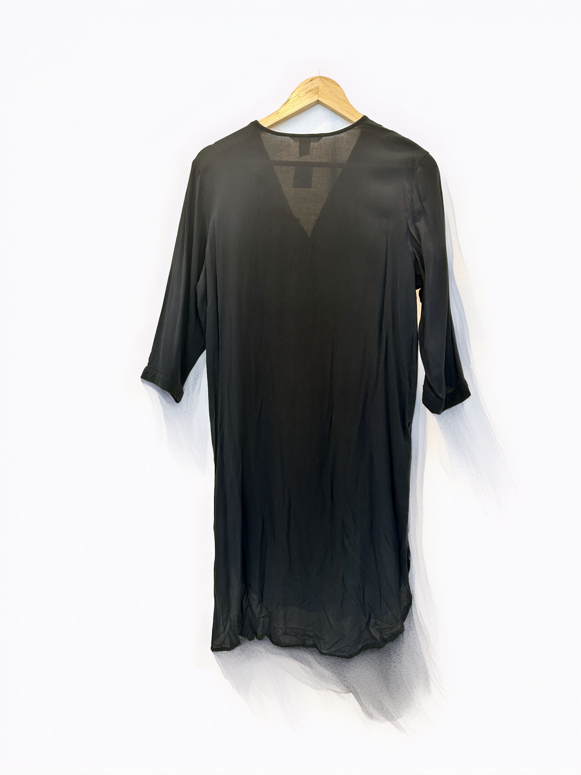 VESTIDO CORTO TUNICA H&M (M) - Imagen 2