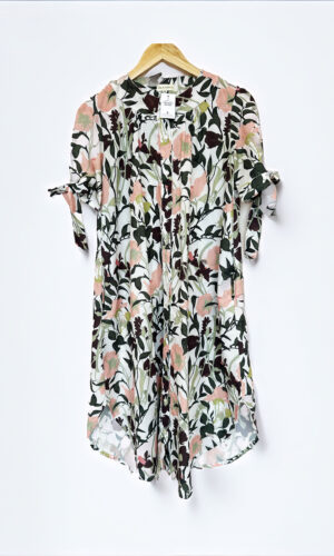VESTIDO FLORES MILA CHEMIN (S)
