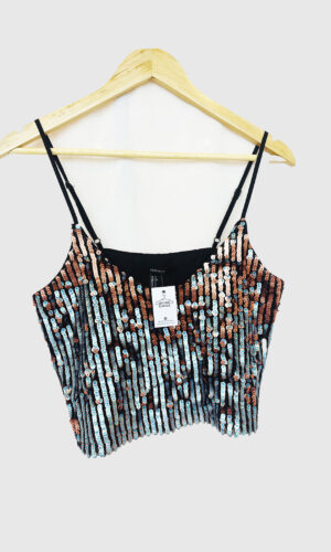 TOP LENTEJUELAS FOREVER 21 (S)