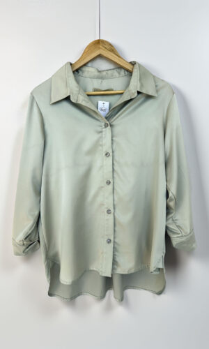 CAMISA SATEN VERDE P (XL)