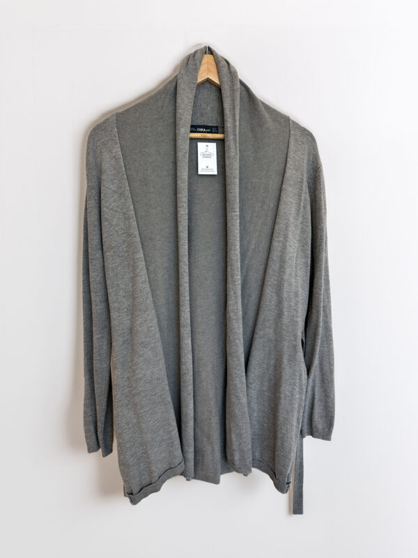 SAQUITO BASICO GRIS ZARA (S)