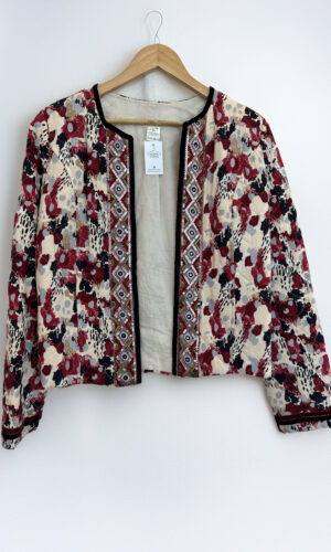 CHAQUETA ESTAMPADA SIN MARCA (M)