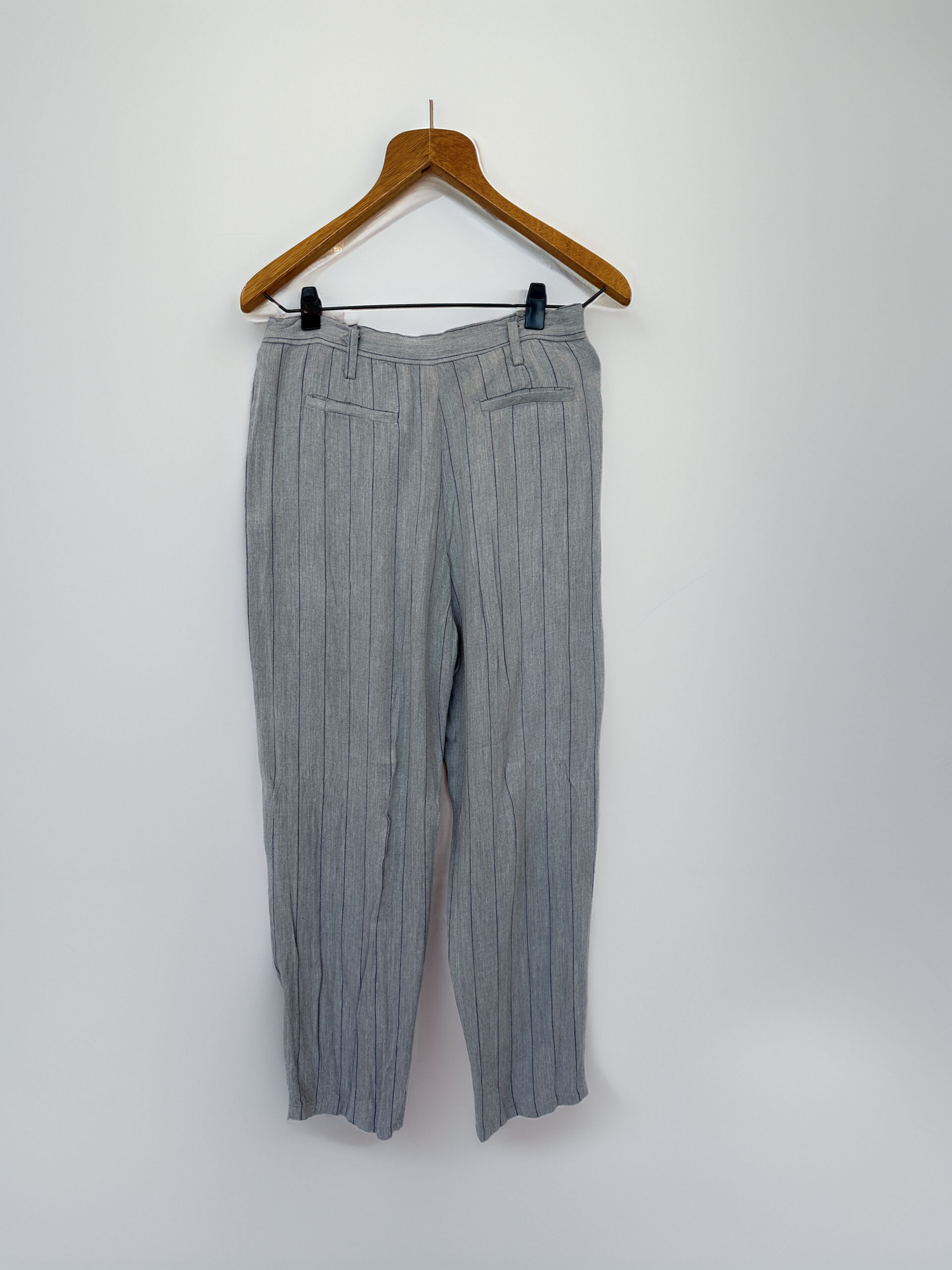 PANTALON RAYADO GRIS SYSTEM (XL) - Imagen 2
