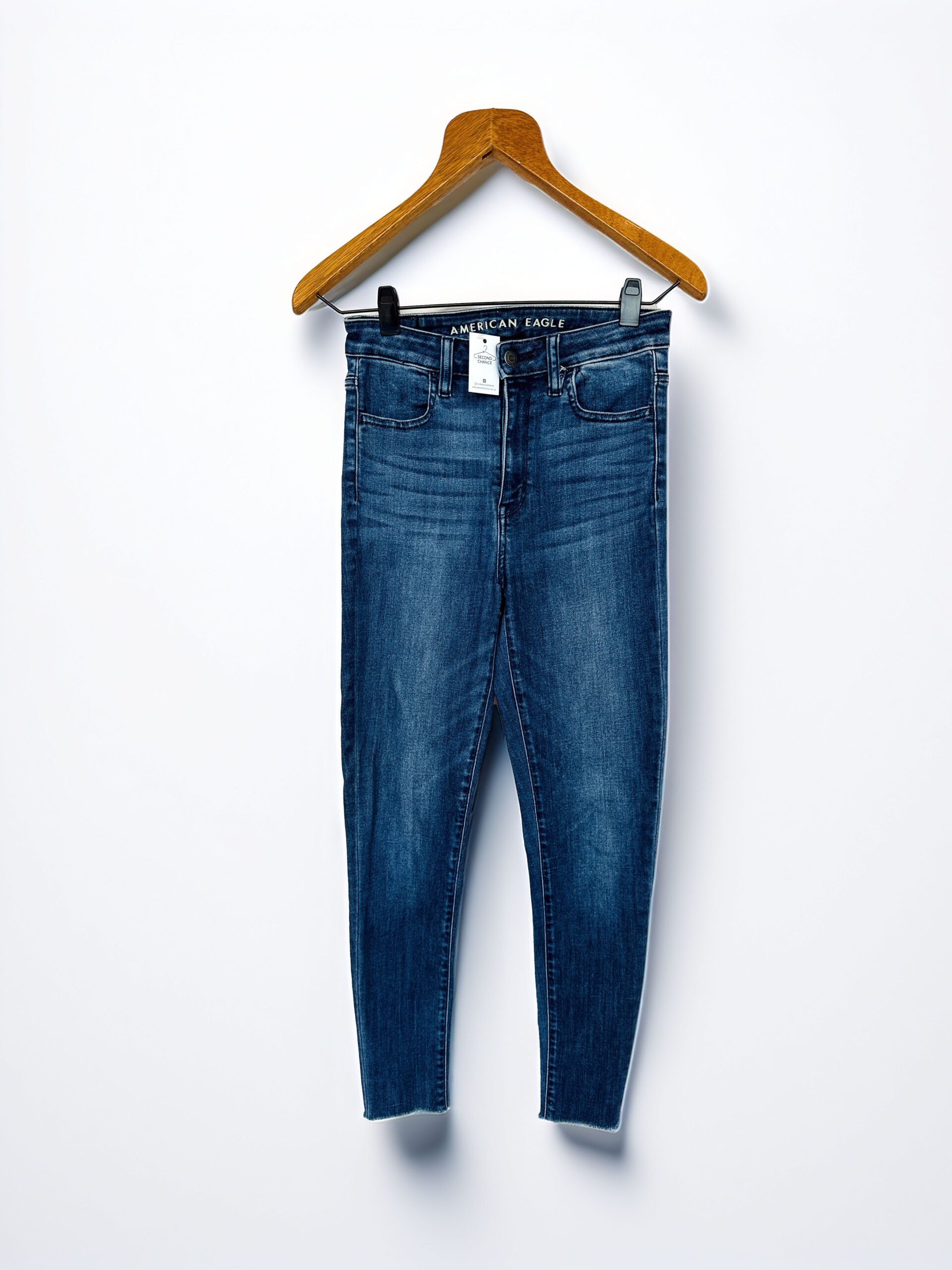 PANTALON CHUPIN AZUL AMERICAN EAGLE (XXS)