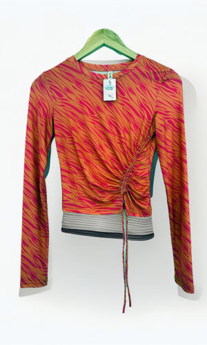 CAMISETA NARANJA ESTAMPADA INDIAN EMPORIUM (S)