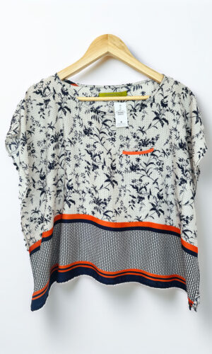 BLUSA ESTAMPADA RAPSODIA  (M)