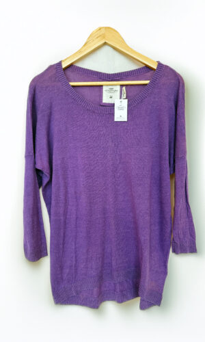 SWEATER LIVIANO VIOLETA H&M (M)