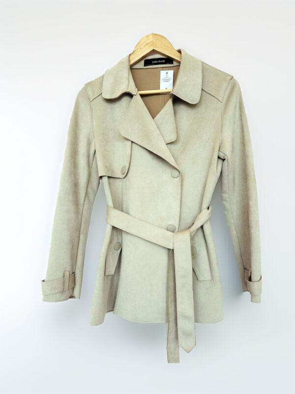 TAPADO GAMUZADO ZARA (XS)