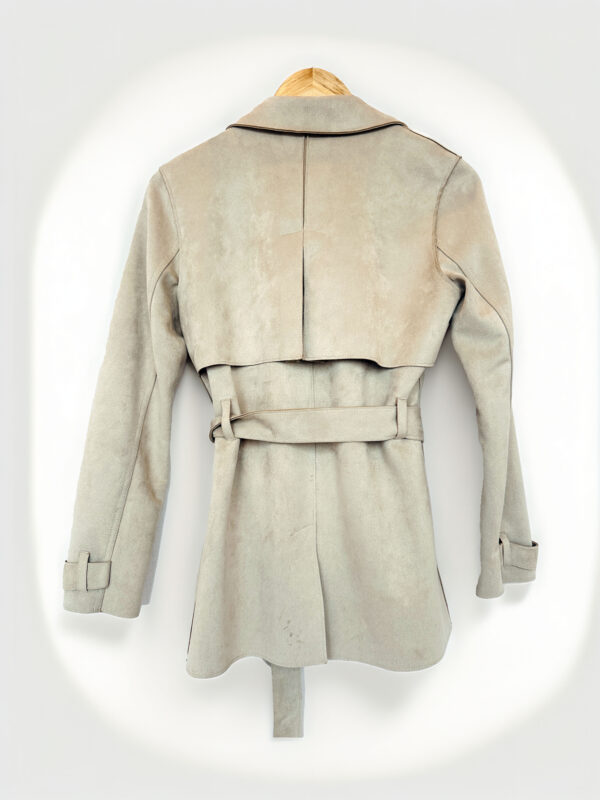 TAPADO GAMUZADO ZARA (XS) - Imagen 2