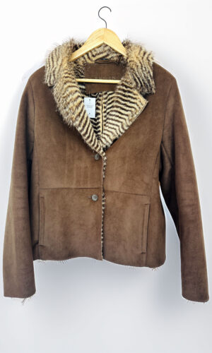 CAMPERA GAMUZA MARRON ENSIGN (M)