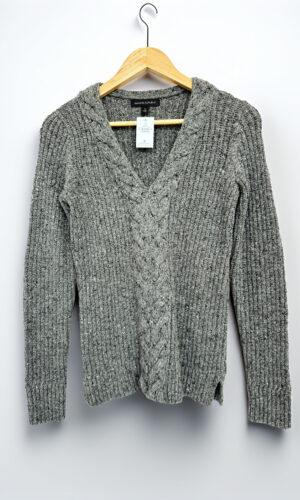 SWEATER LANA GRIS BANANA REPUBLIC (M)