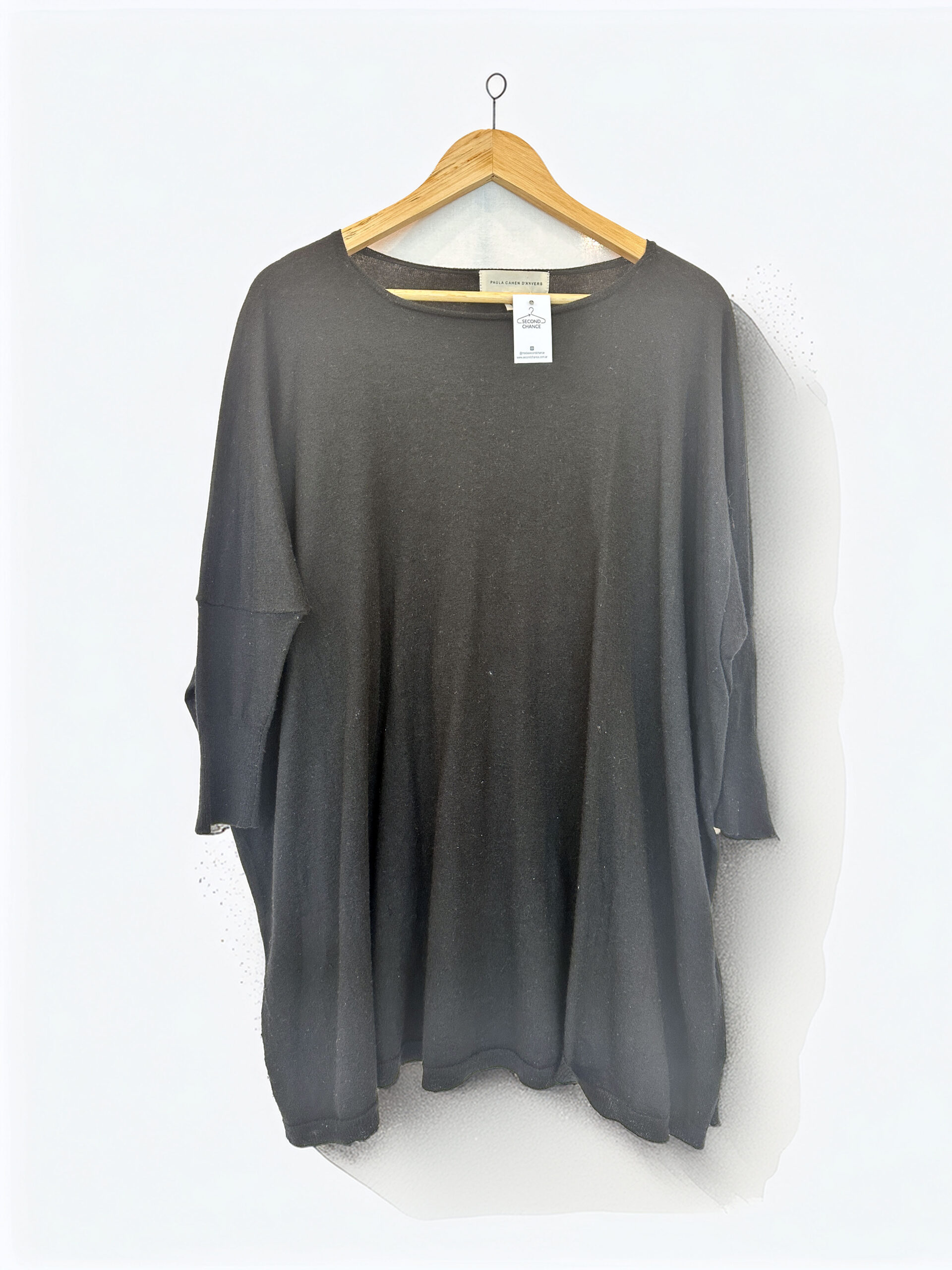 SWEATER LIVIANO NEGRO PAULA (XL)