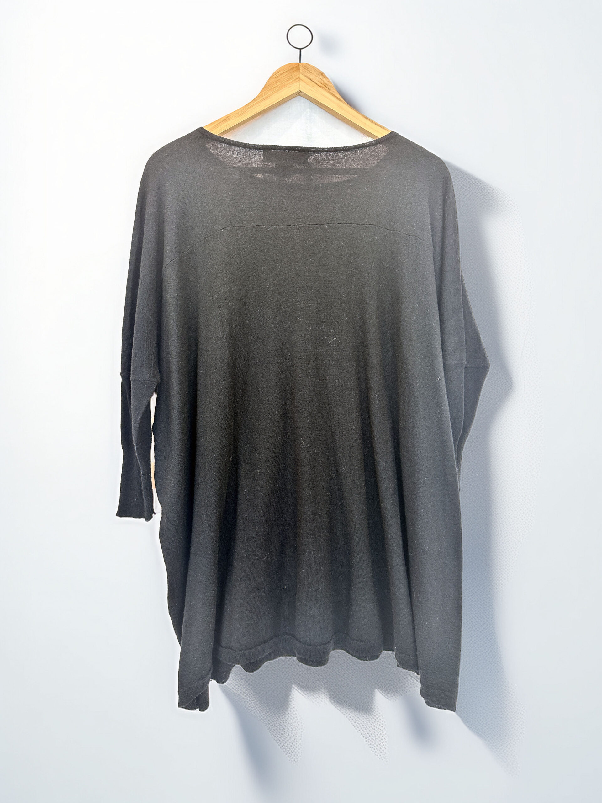 SWEATER LIVIANO NEGRO PAULA (XL) - Imagen 2