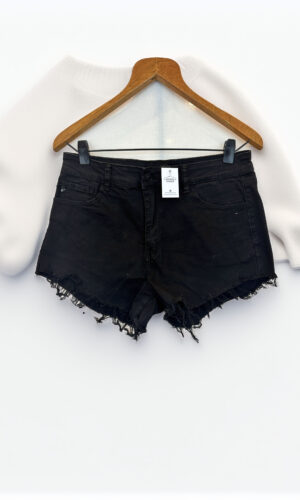 SHORT JEAN NEGRO KANCAN (S)
