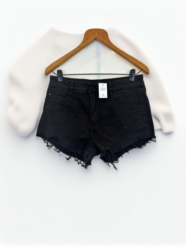 SHORT JEAN NEGRO KANCAN (S)