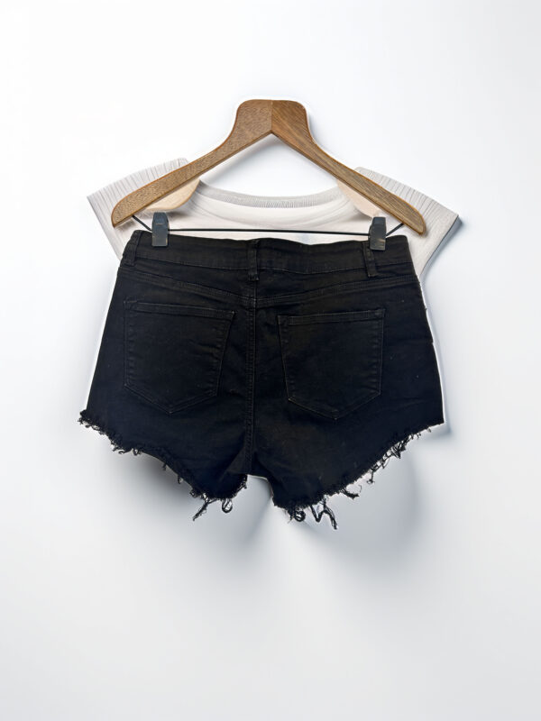 SHORT JEAN NEGRO KANCAN (S) - Imagen 2