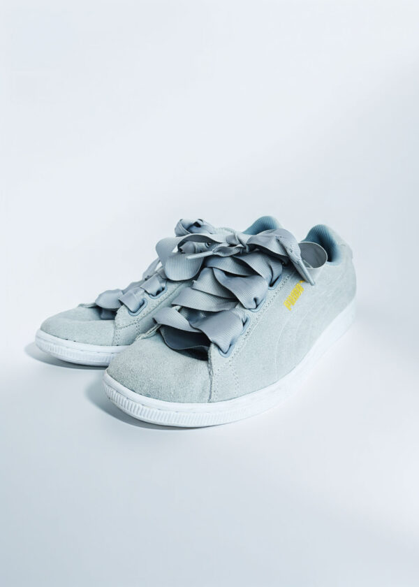 ZAPATILLAS GAMUZA GRISES PUMA (39)