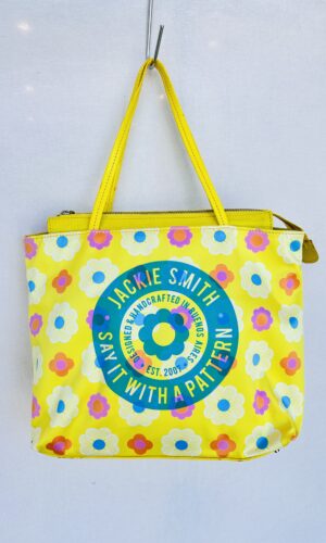 BOLSO AMARILLO FLORES JACKIE SMITH