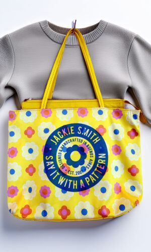 BOLSO AMARILLO FLORES JACKIE SMITH