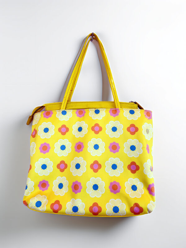 BOLSO AMARILLO FLORES JACKIE SMITH - Imagen 2