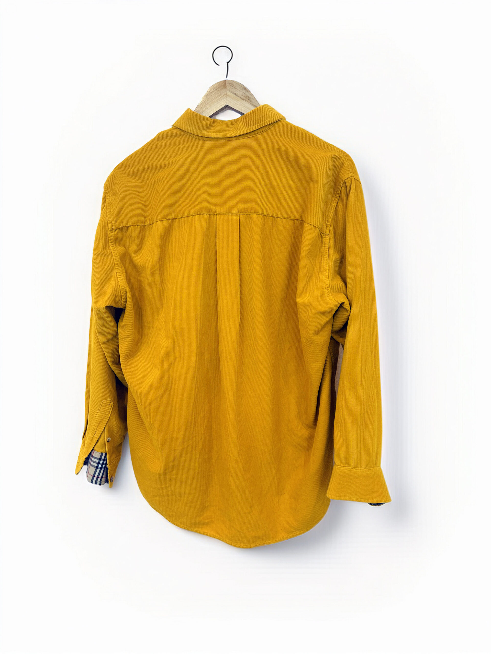 CAMISA CORDEROY AMARILLA BURBERRYS (L) - Imagen 2