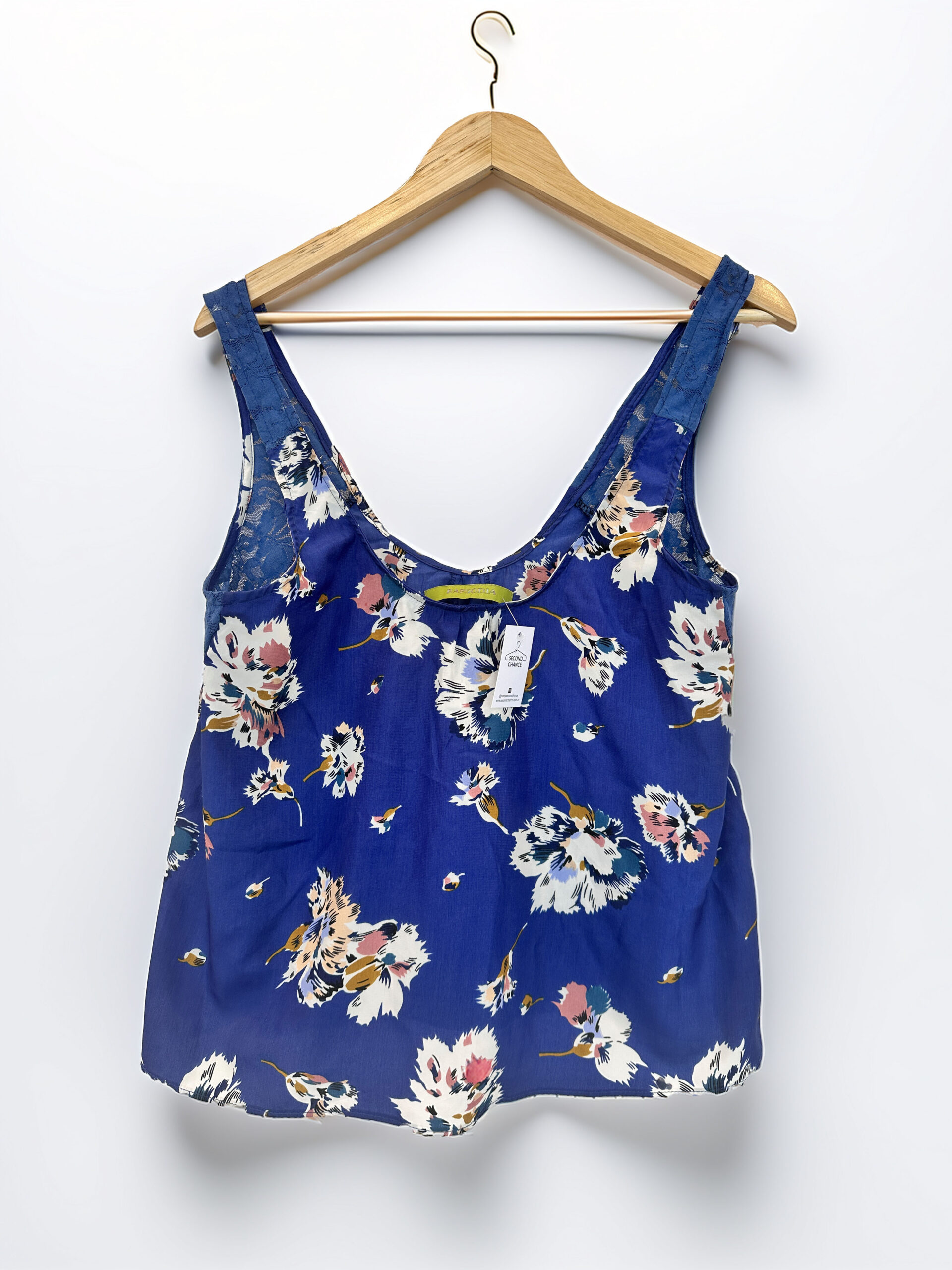 BLUSA MUSCULOSA AZUL RAPSODIA (M)