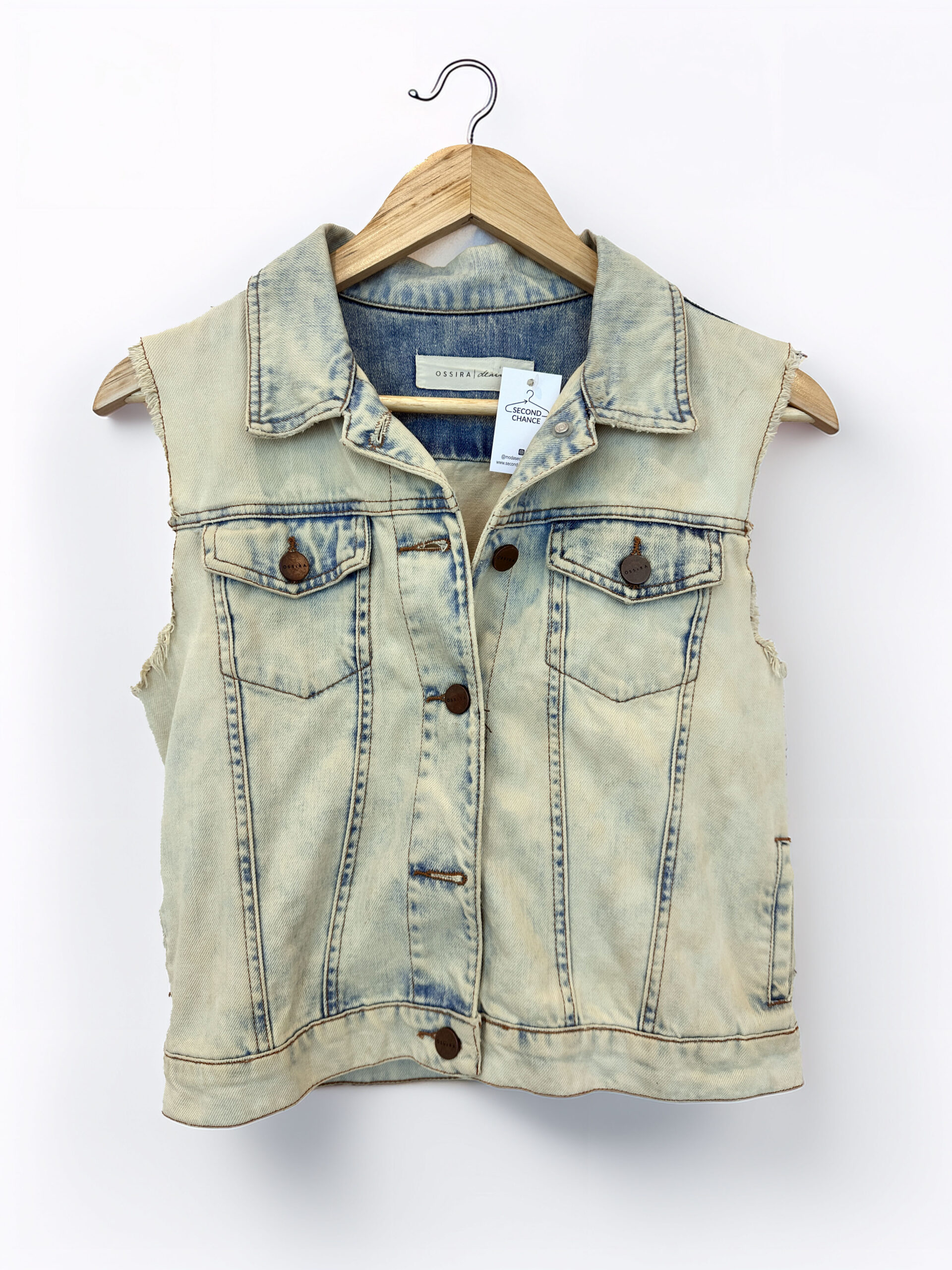 CHALECO JEAN OSSIRA (S)