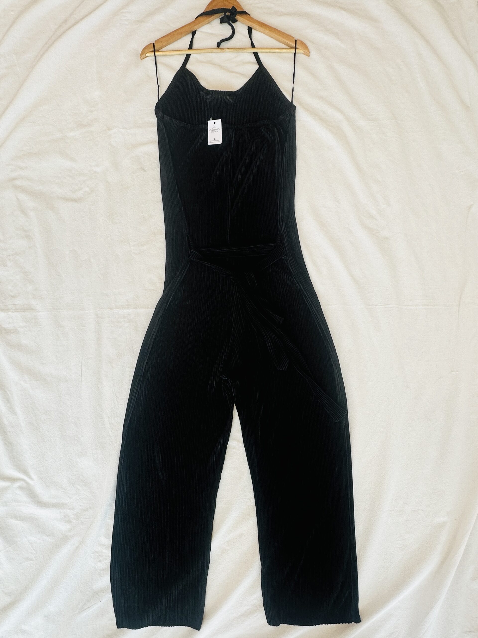 MONO PLISADO NEGRO ZARA (M) - Imagen 2
