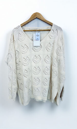 SWEATER HILO CRUDO MILLIE (UNICO)