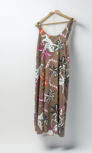 VESTIDO SOLERO LARGO ESTAMPADO MILLIE (L)