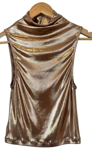 BLUSA DORADA MUSUCLOSA KOSIUKO (M)