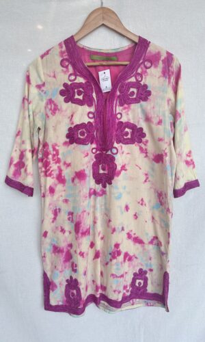 TUNICA ESTAMPADA FUCSIA RAPSODIA (L)