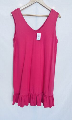 VESTIDO MUSCULOSA FUCSIA OVS (L)