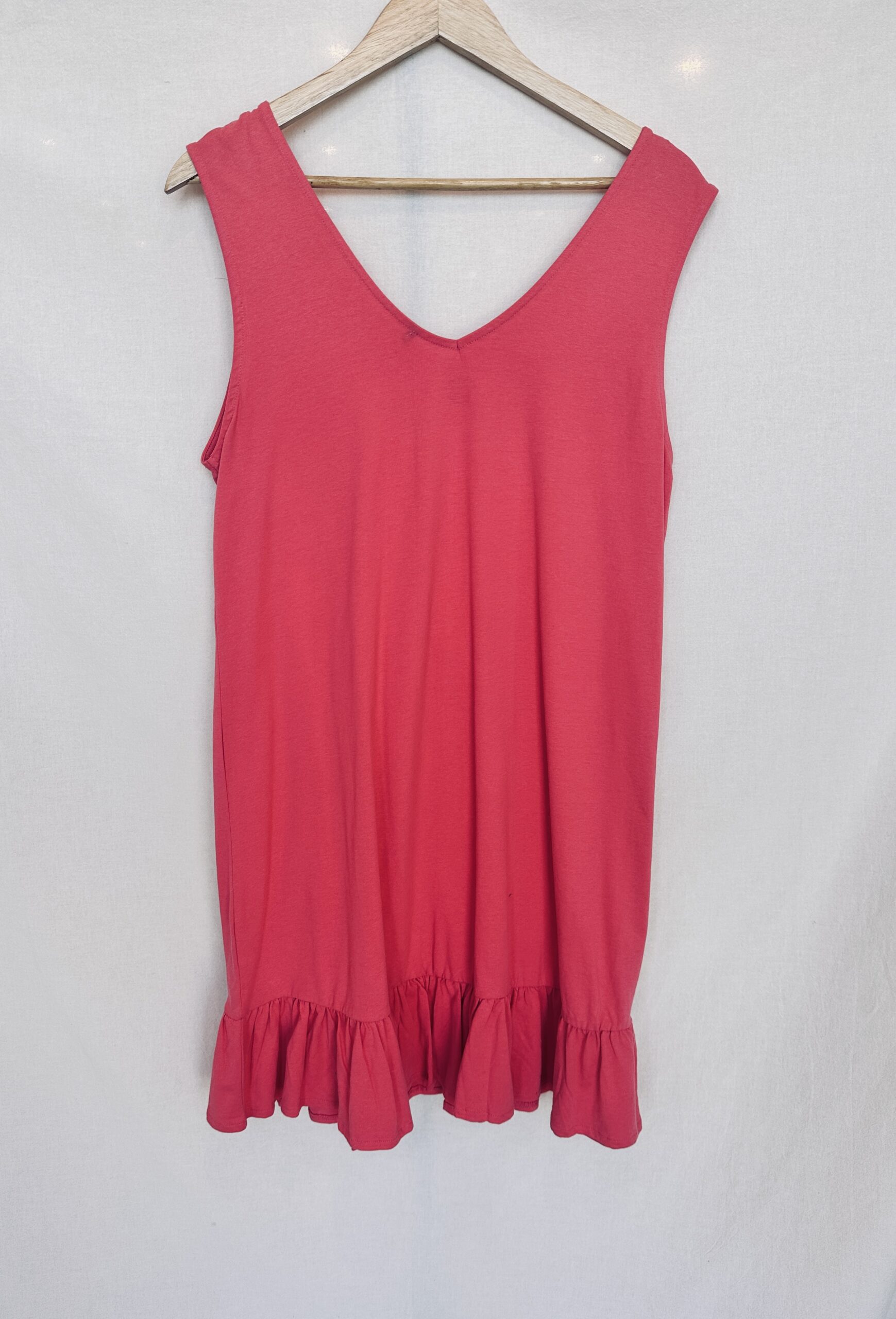 VESTIDO MUSCULOSA FUCSIA OVS (L) - Imagen 2