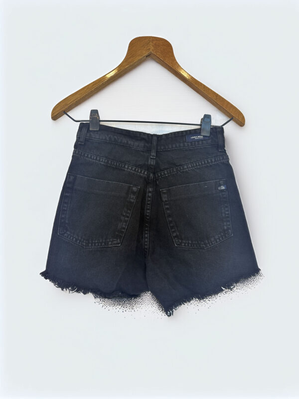 SHORT JEAN NEGRO LOVELY DENIM (S) - Imagen 2