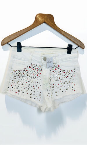SHORT BLANCO PIEDRAS GINEBRA (S)
